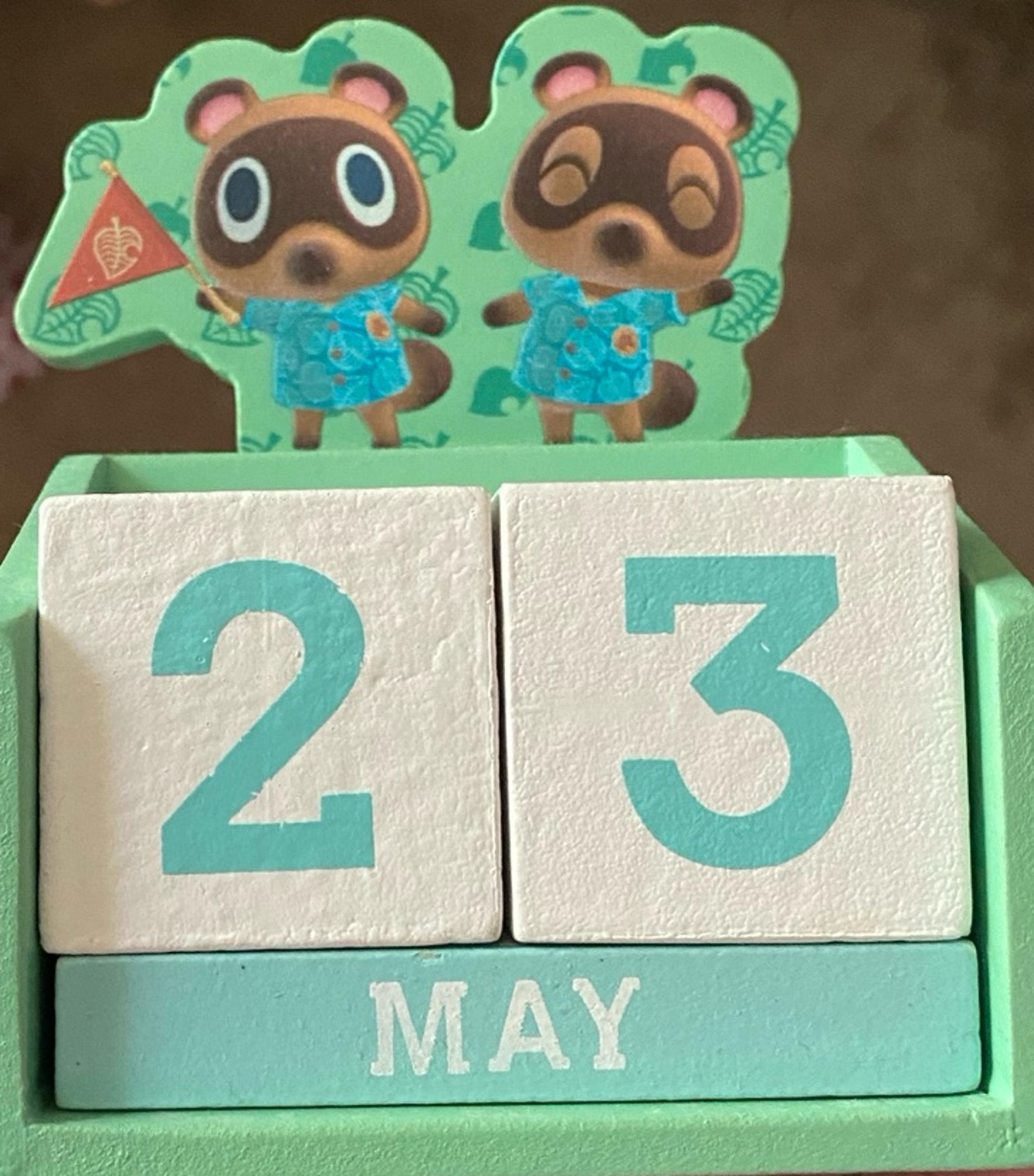 Animal Crossing Calendar