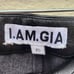 I AM GIA Women Saros Faux Leather Pants Mid Rise Straight Leg Black Size X Small