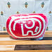 【Unopened】Dom Dom Burger Die-Cut Cushion 2 Types - Old Logo & New Logo ②