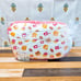 【Unopened】Dom Dom Burger Die-Cut Cushion 2 Types - Old Logo & New Logo ②