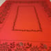Vintage Quality Tablecloth 50x66 Winter Traditional