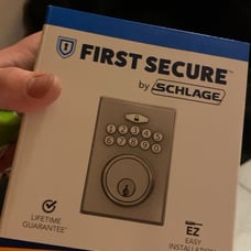 Schlage digital deadbolt