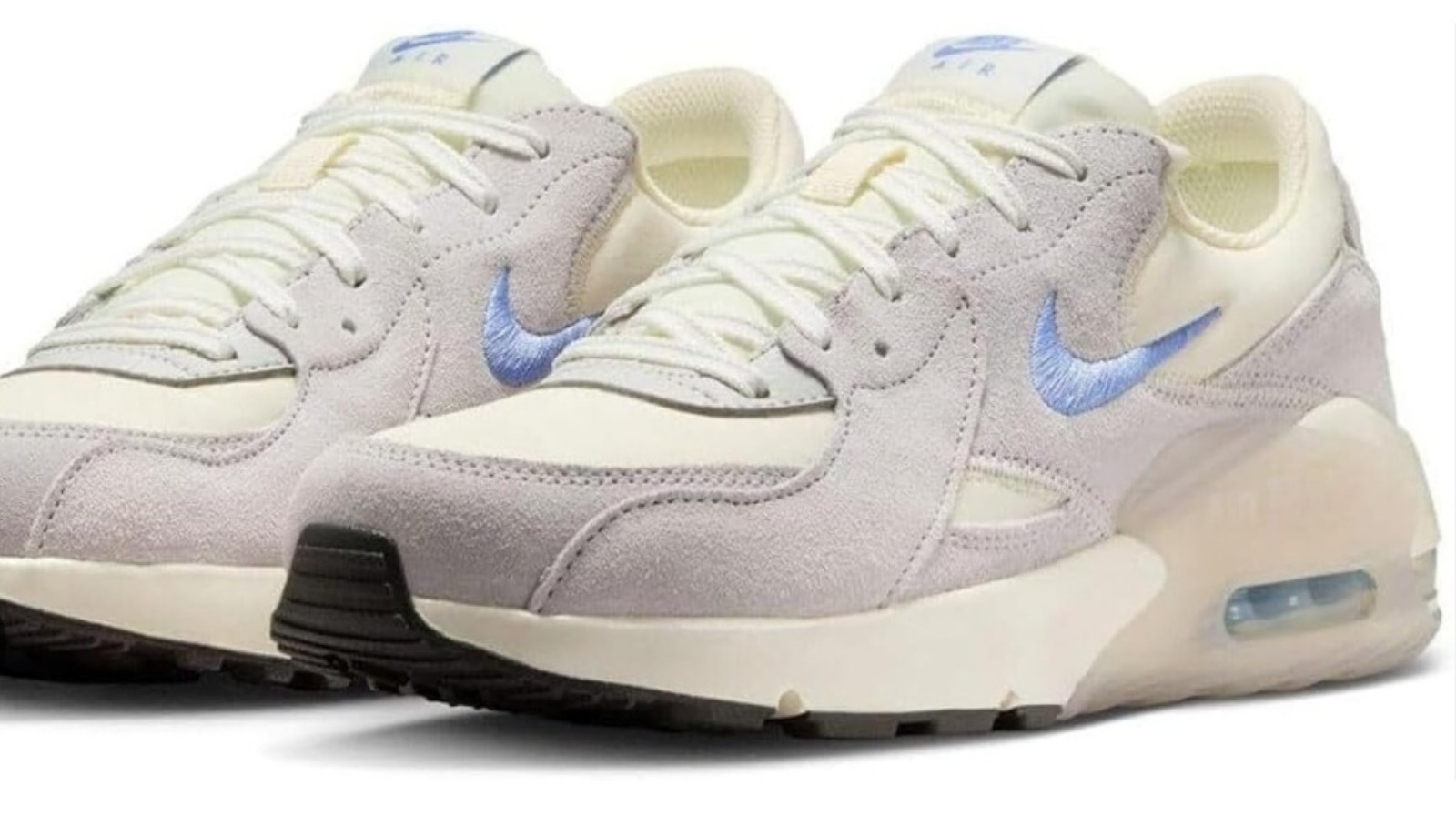 Size 8 Women's Nike Air Max Excee-Coconut Milk/Royal Pulse