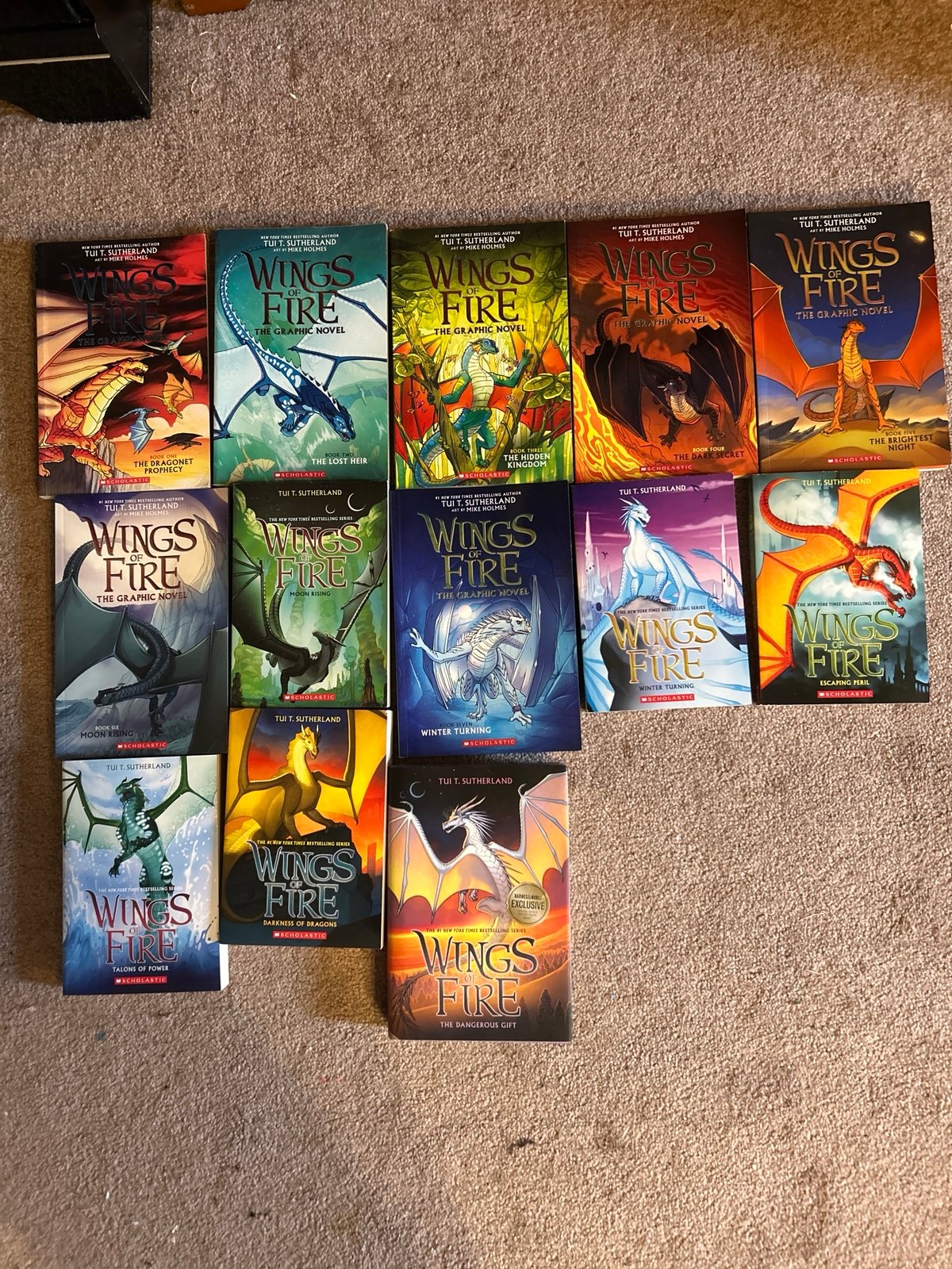 WOF book collection! 1-10 plus book 14 PLEASE OFFER!