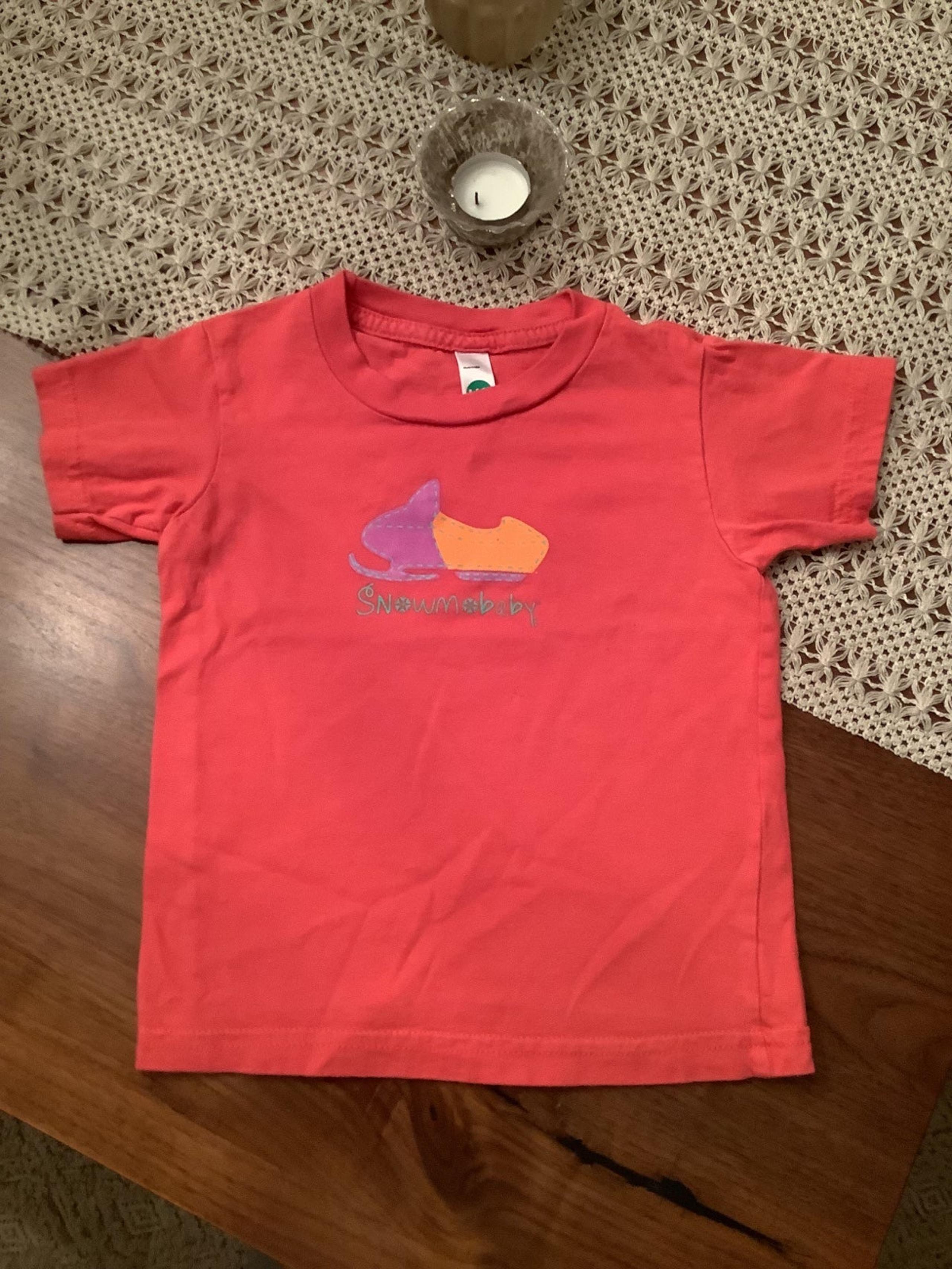 Organic kids cotton tee sz 2