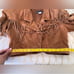 Outerwear By Phoenix 100% Leather Cropped Fringe Jacket Size S/M