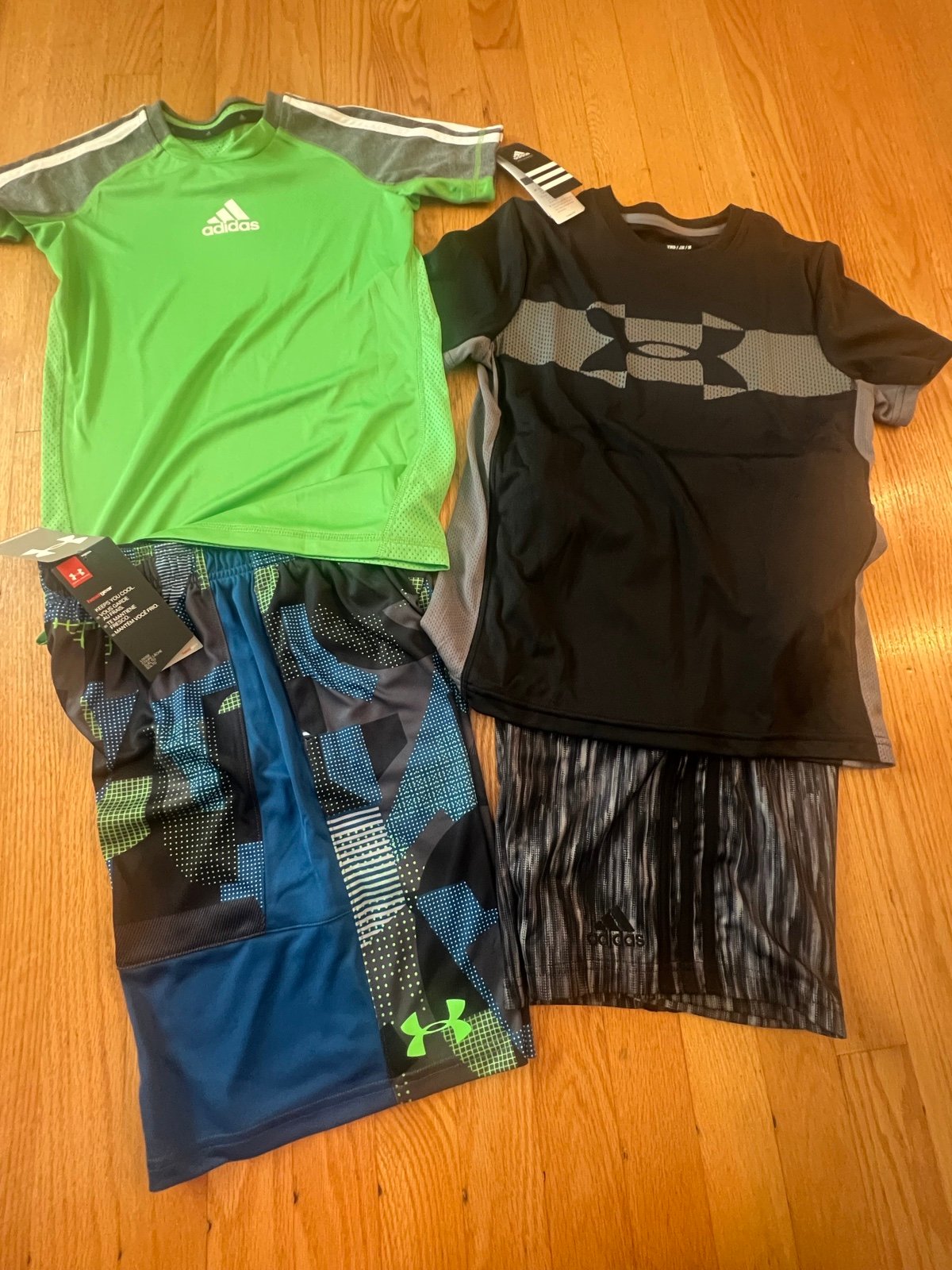 Boys bundle lot of shirts & shorts