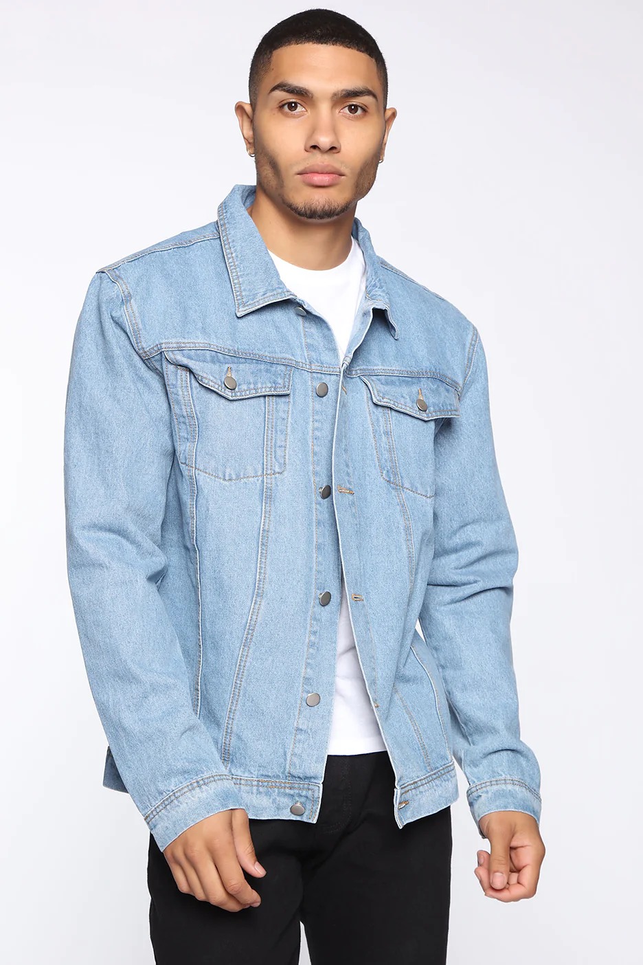 Fashion nova long jean hot sale jacket