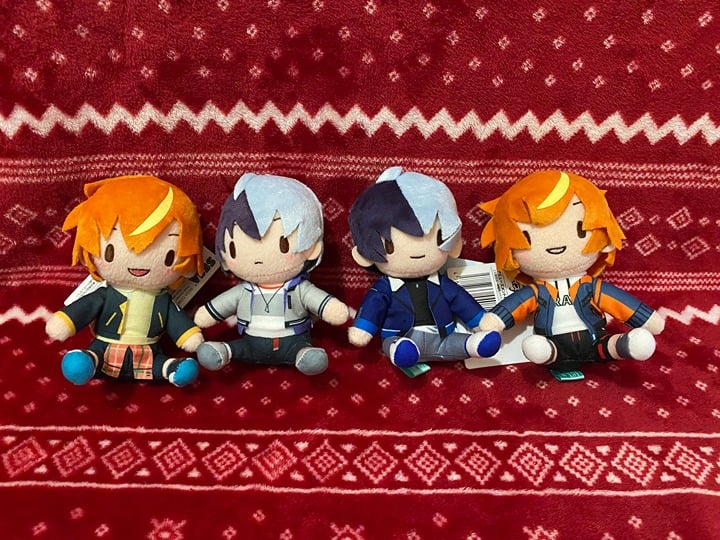 Project Sekai Vivid Bad Squad Original Sekai and BNW Toya and Akito Plush Bundle