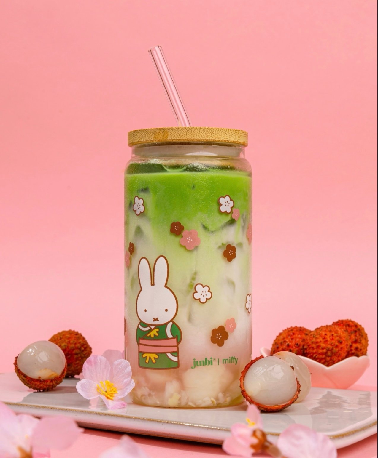 Miffy x Junbi Collab Glass Cup