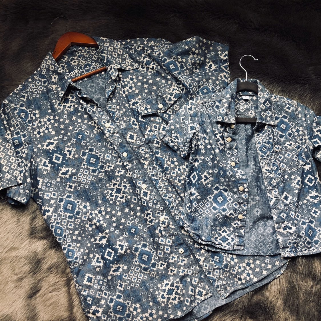 Gap father and son shirt