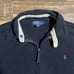 Vintage Polo Ralph Lauren Jacket Mens Size XL Polartec Fleece Full Zip Black