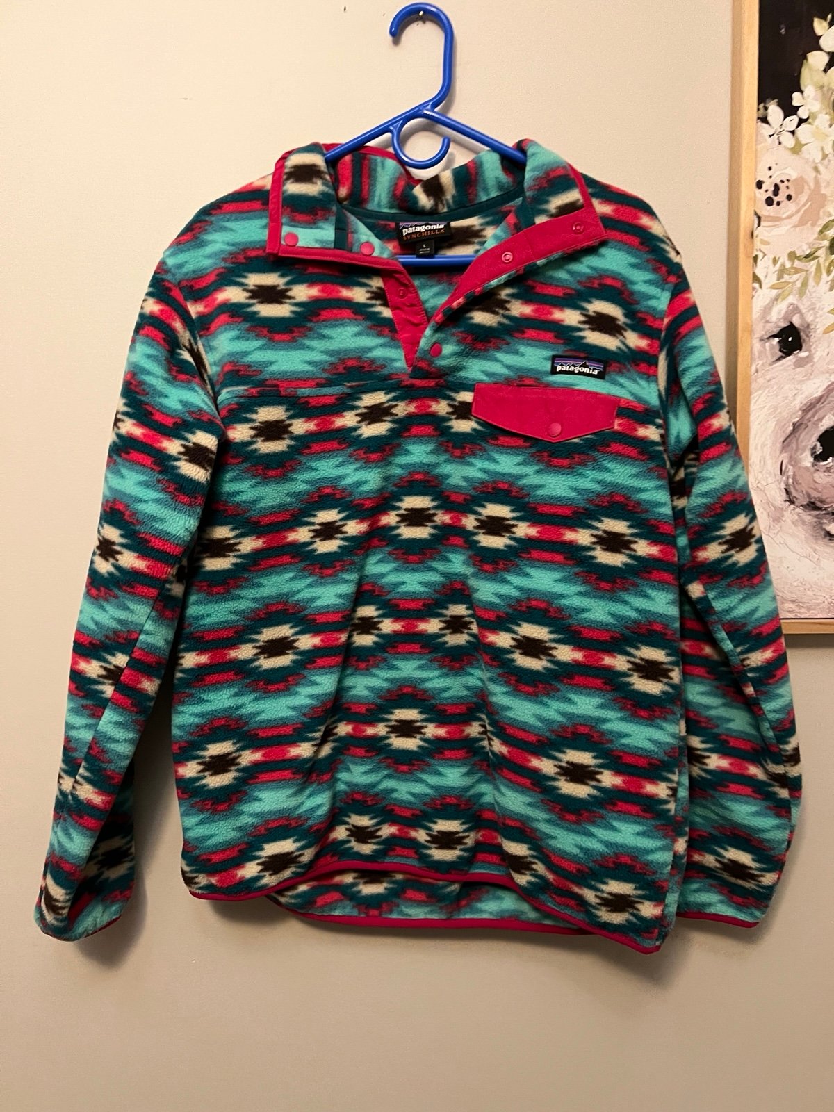 Patagonia Wild Desert Aztec Synchilla Pullover