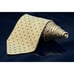 JOS A BANK SIGNATURE GOLD TIE 100% SILK HAND MADE BLUE GOLD MEDALLIONS