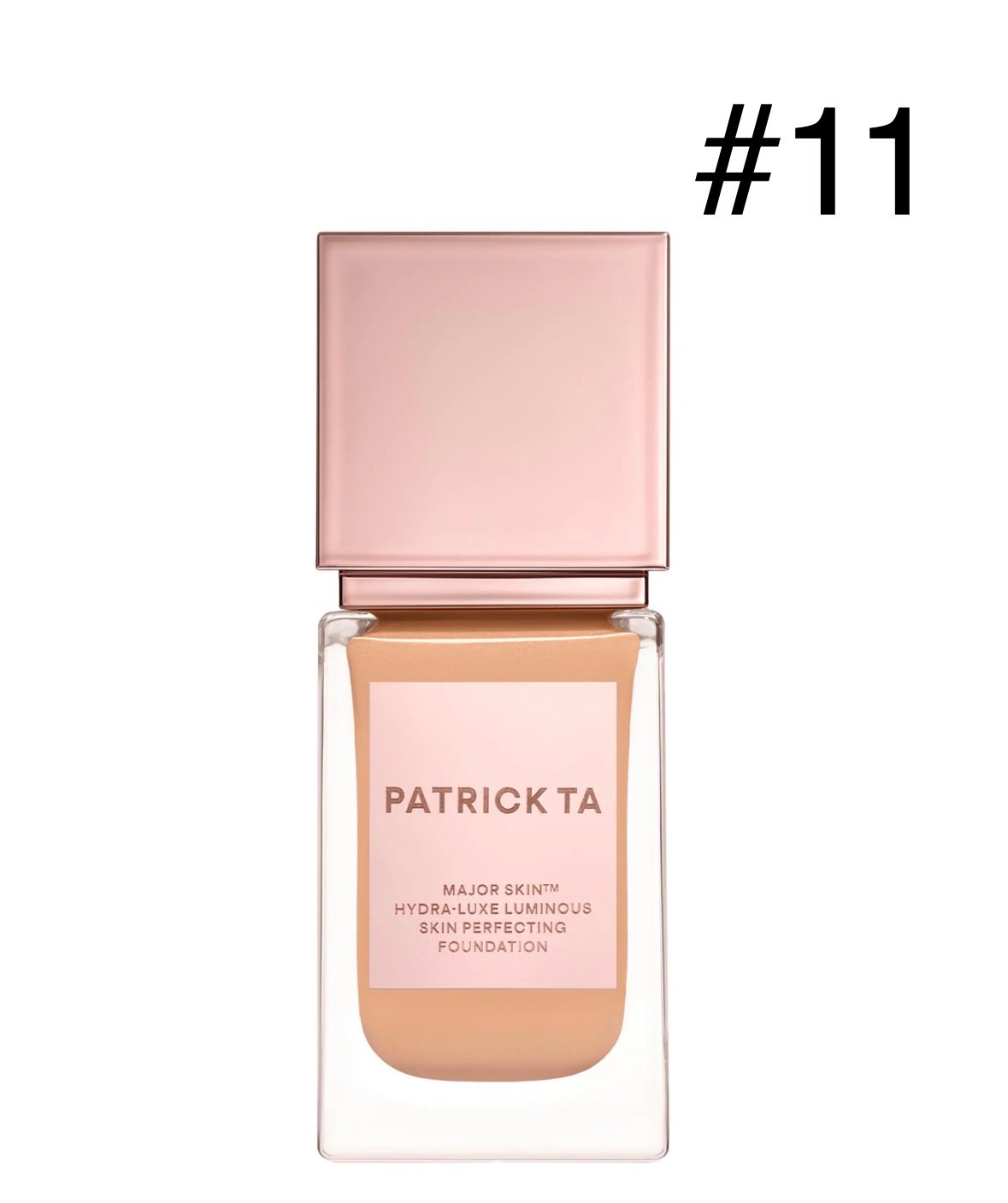 PATRICK TA Major Skin Hydra-Luxe Luminous Skin Perfecting Foundation #11