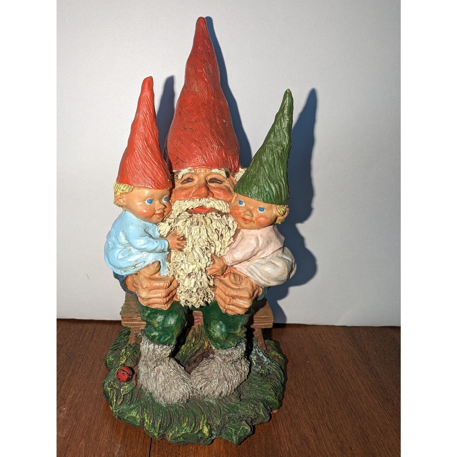 Rare RIEN POORTVLIET Franz with Christoph and Katya Gnomes Klaus Wickl 127205