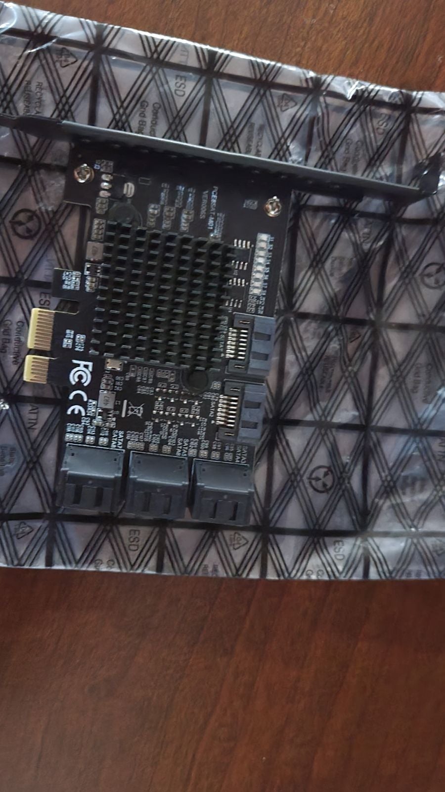 Pcie to sata