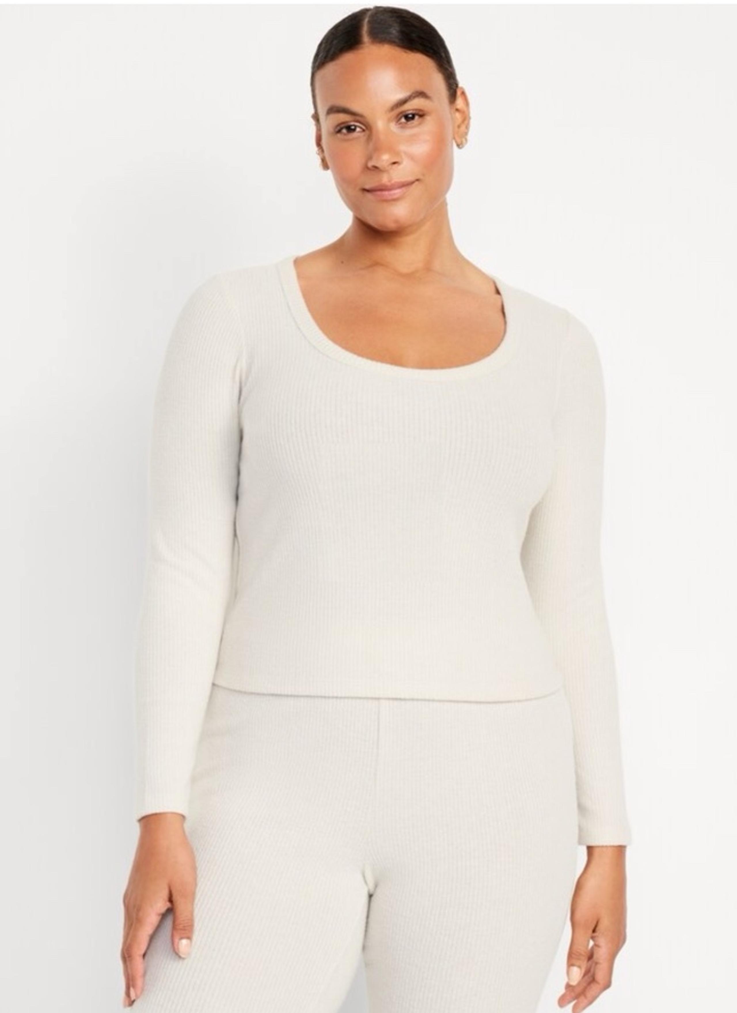 NWT Old Navy ribbed lounge top