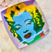 Precidioobjects Marilyn Monroe Andy Warhol Melamine Plates POP ART