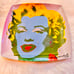 Precidioobjects Marilyn Monroe Andy Warhol Melamine Plates POP ART