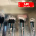 Real Techniques Disco Glam Limited Edition Makeup Brush 9 Piece Brush Set NEW