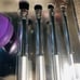Real Techniques Disco Glam Limited Edition Makeup Brush 9 Piece Brush Set NEW