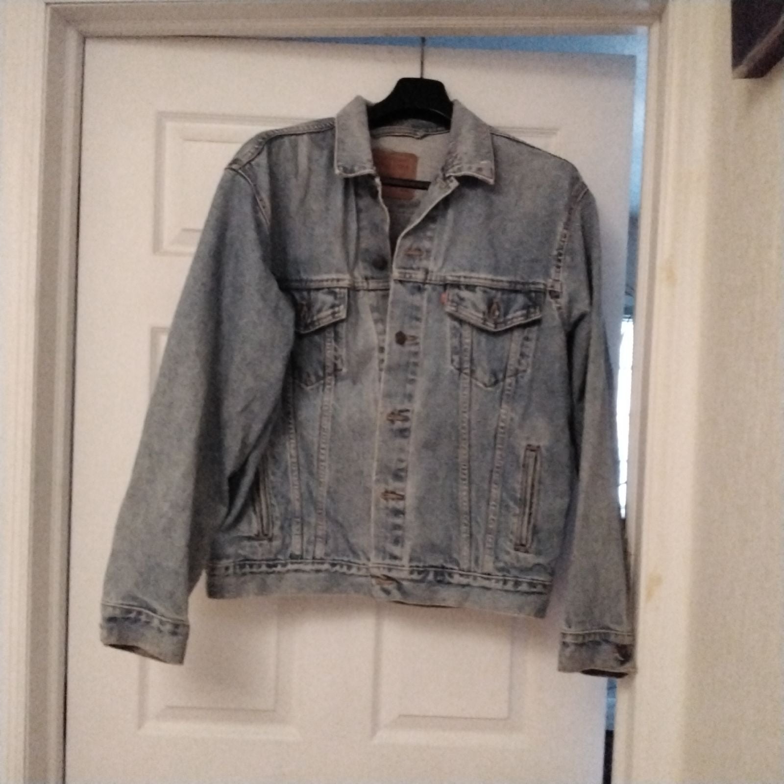 VTG MEN LEVI Riders/trucker/biker/cowboy Jeans jacket
