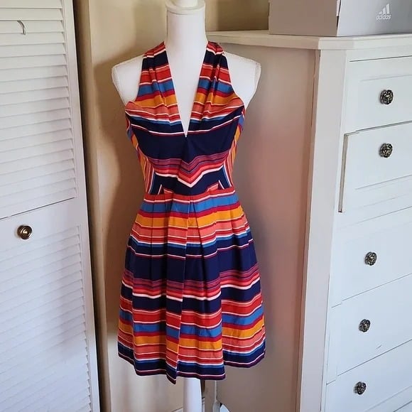 Shoshana striped sun dress 6