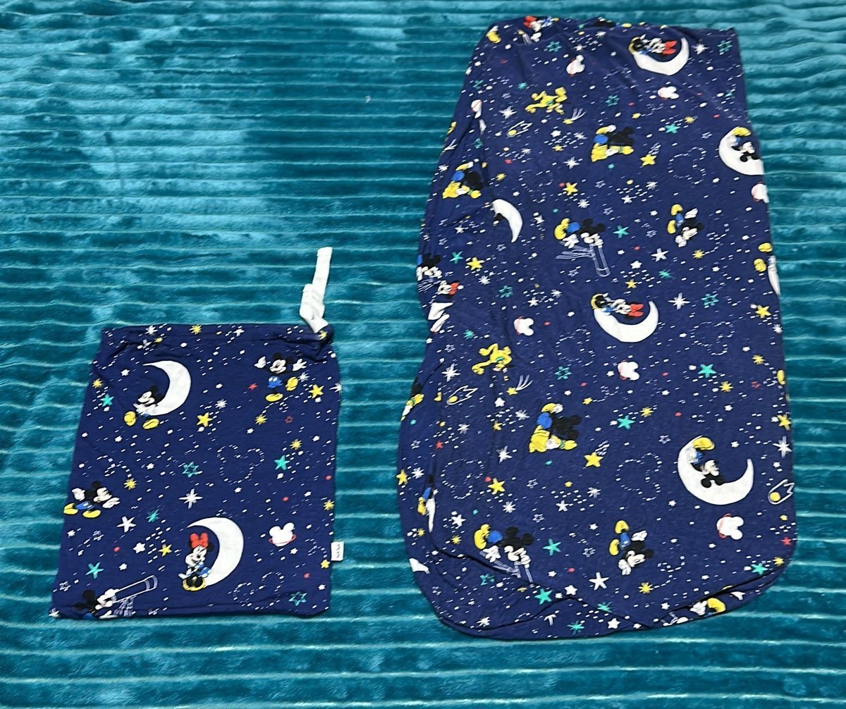Little Sleepies Mickey Mouse Crib Sheet