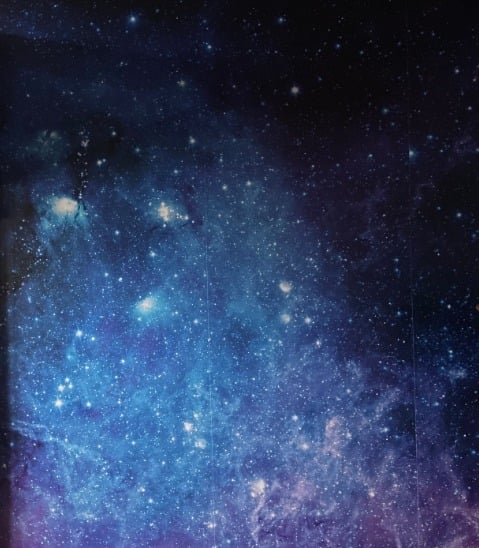 Wall Mural Galaxy Removable Wallpaper Wall Sticker, 96 x48