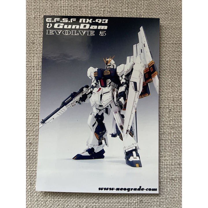 NEOGRADE E.F.S.F. RX-93 GUNDAM EVOLVE 5 RESIN KIT 1/144 NOS SUPER RARE!