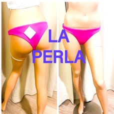 NEW LA PERLA SLIP DONNA MARE CHEEKY SWIM BOTTOMS SIZE 4