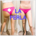 NEW LA PERLA SLIP DONNA MARE CHEEKY SWIM BOTTOMS SIZE 4