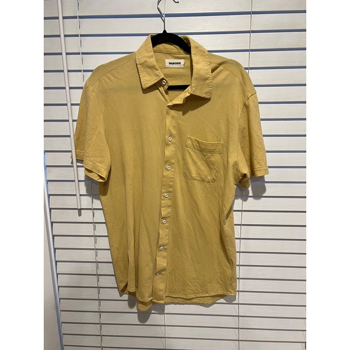 Taylor Stitch Short Sleeve Button Up Shirt - Size 40/M