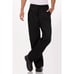 Chef Works Basic Chef Pants Mens 36 NWT Pleat Zip Closure Pockets Cotton CEBP