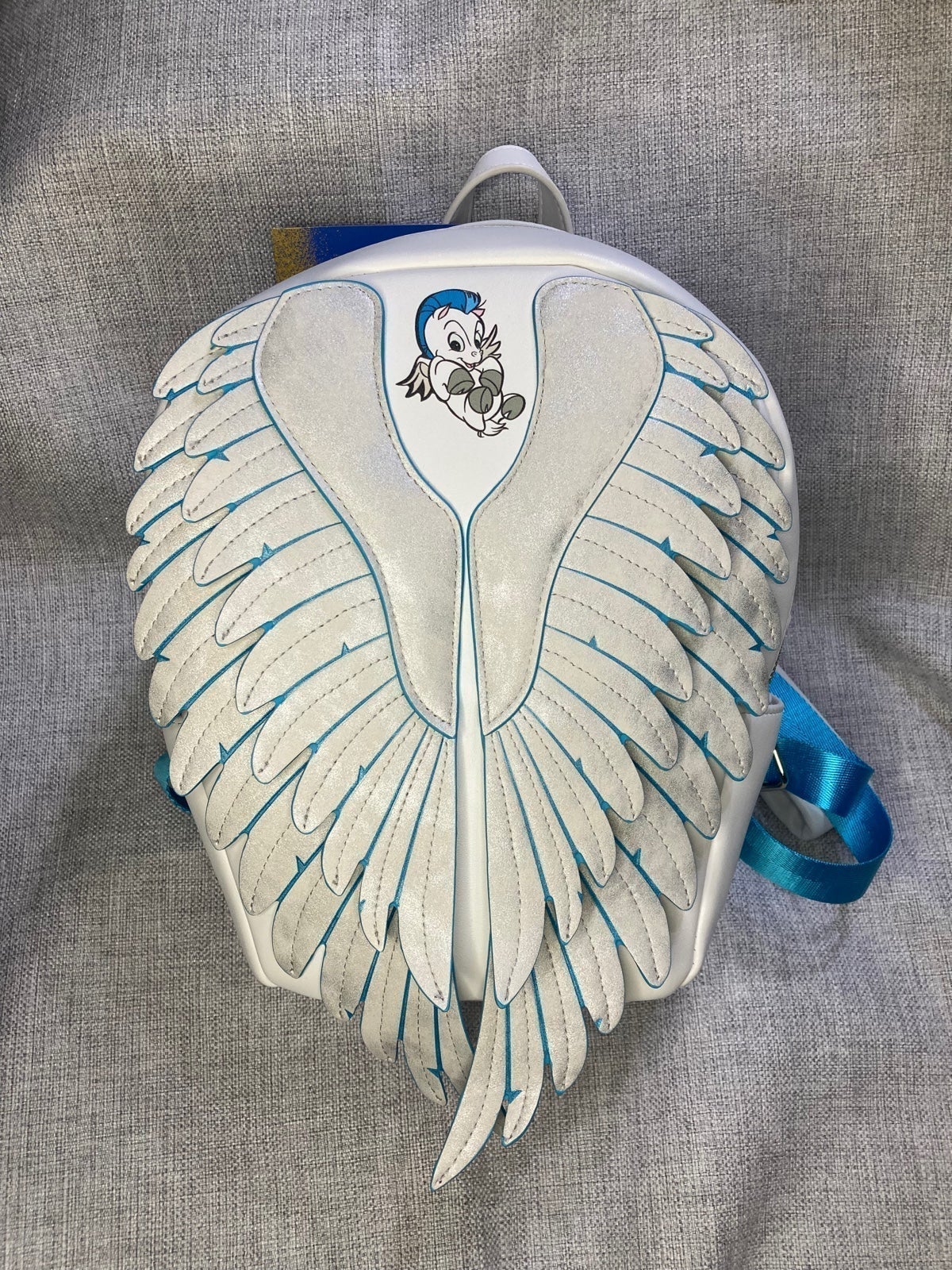 Baby Pegasus Wings Danielle Nicole Disney Hercules Mini Backpack - 1/2