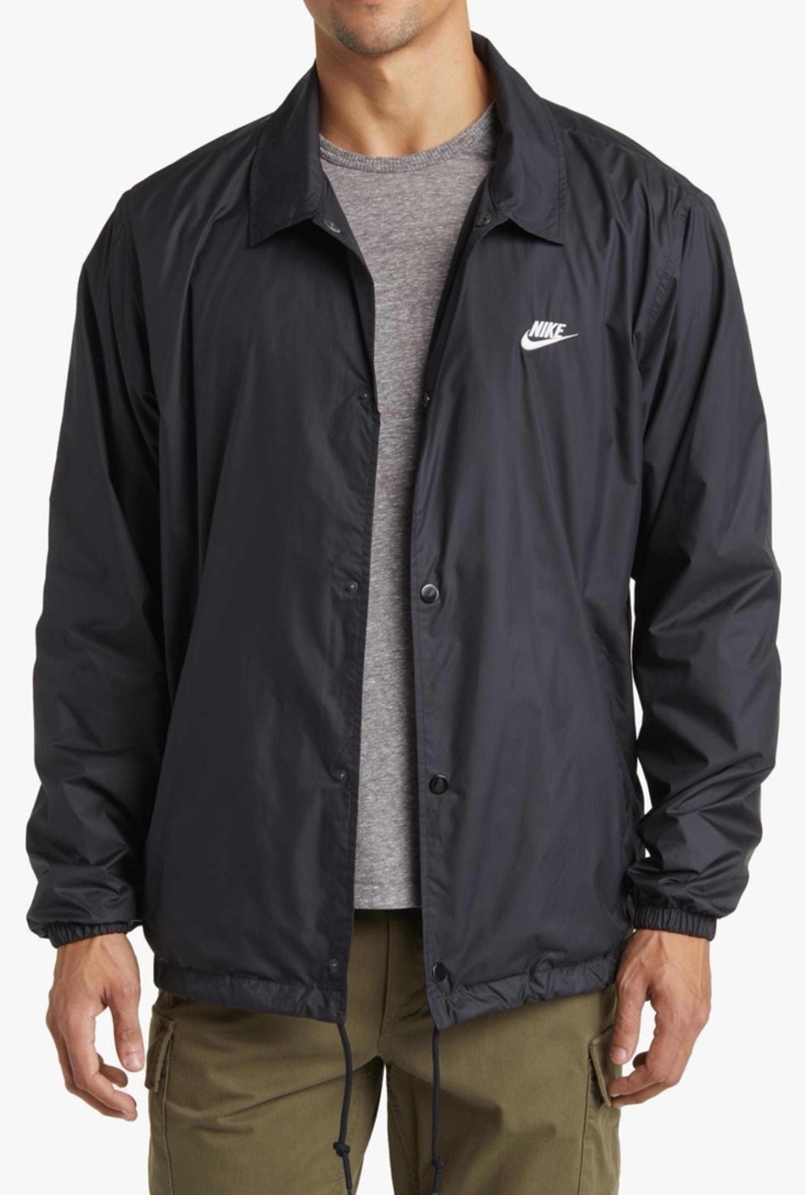 Nike Sportswear Men’s Coaches Jacket – Black – Size XL