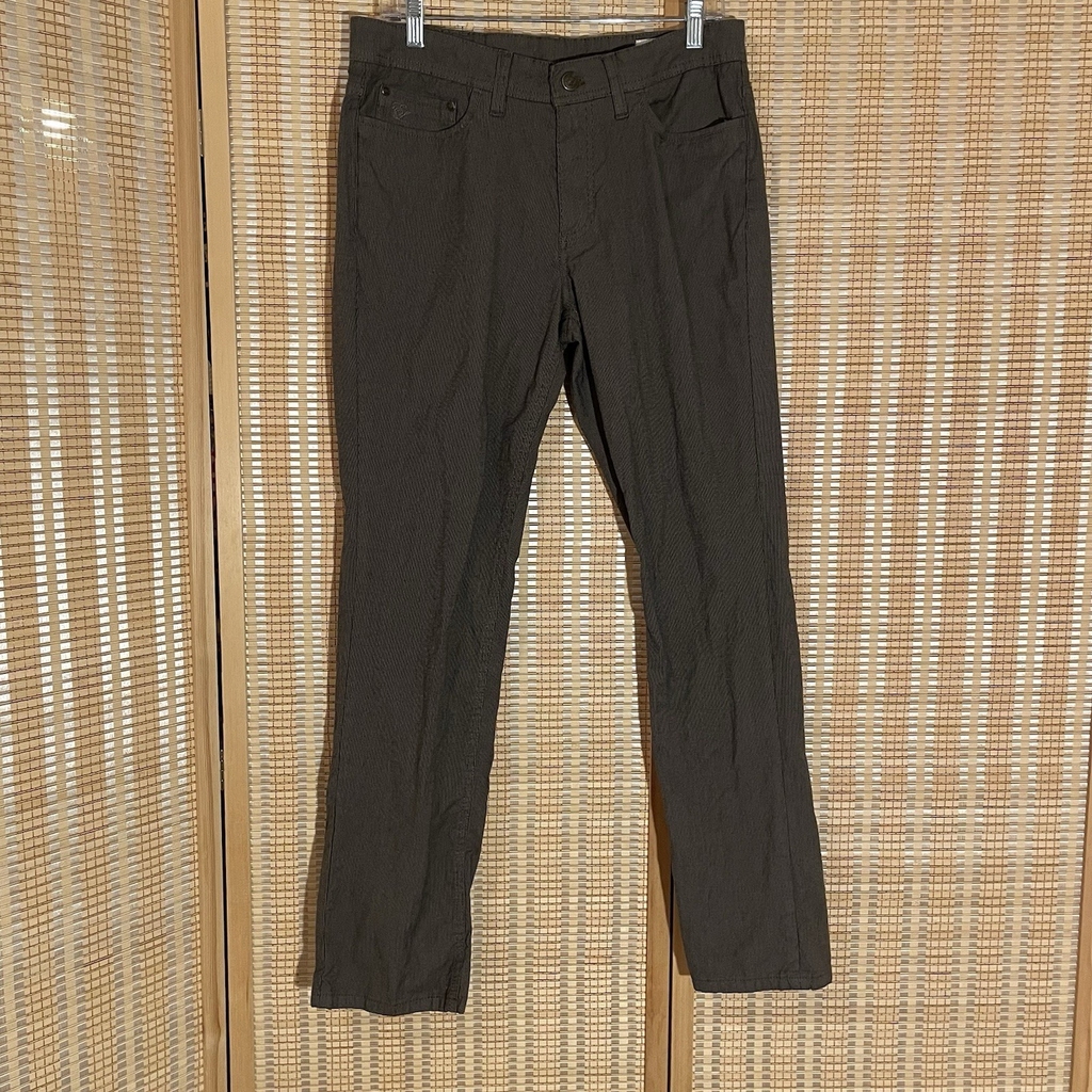 English Laundry Mens Gray Chino Pants 32x32 Mid Rise Straight Leg 5 Pockets