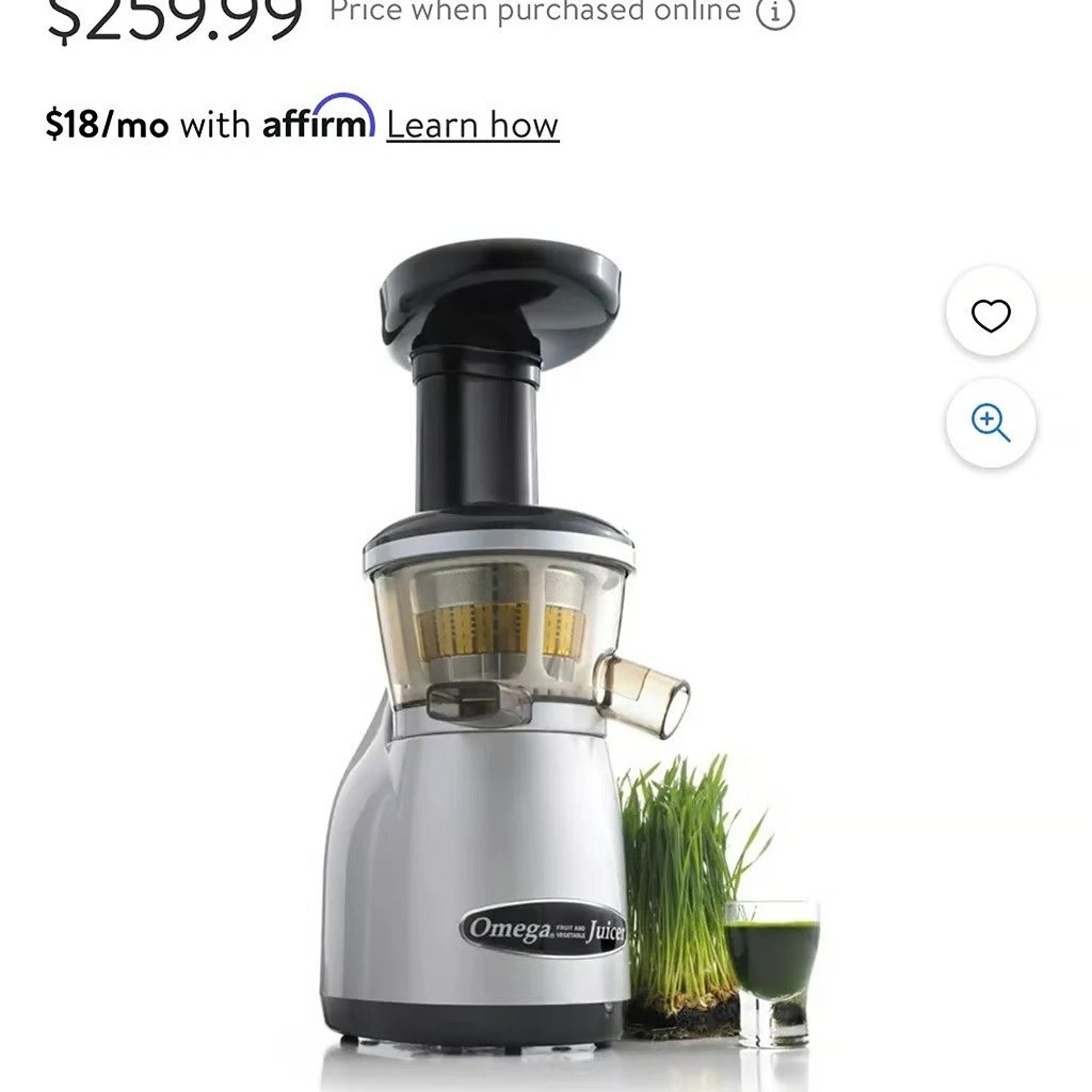 Omega Vertical Low Speed Juicer