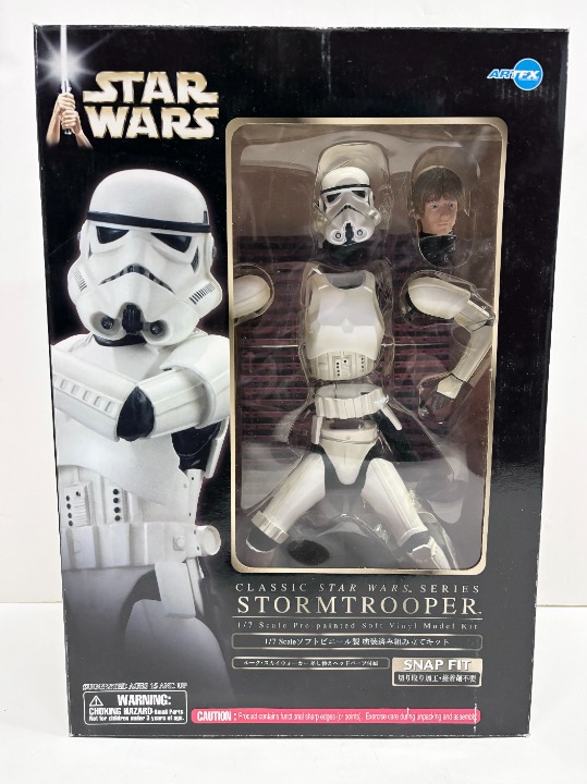 Star Wars Kotobukiya ArtFX Stormtrooper Luke Snap Fit 1/7 Scale Model Kit Statue