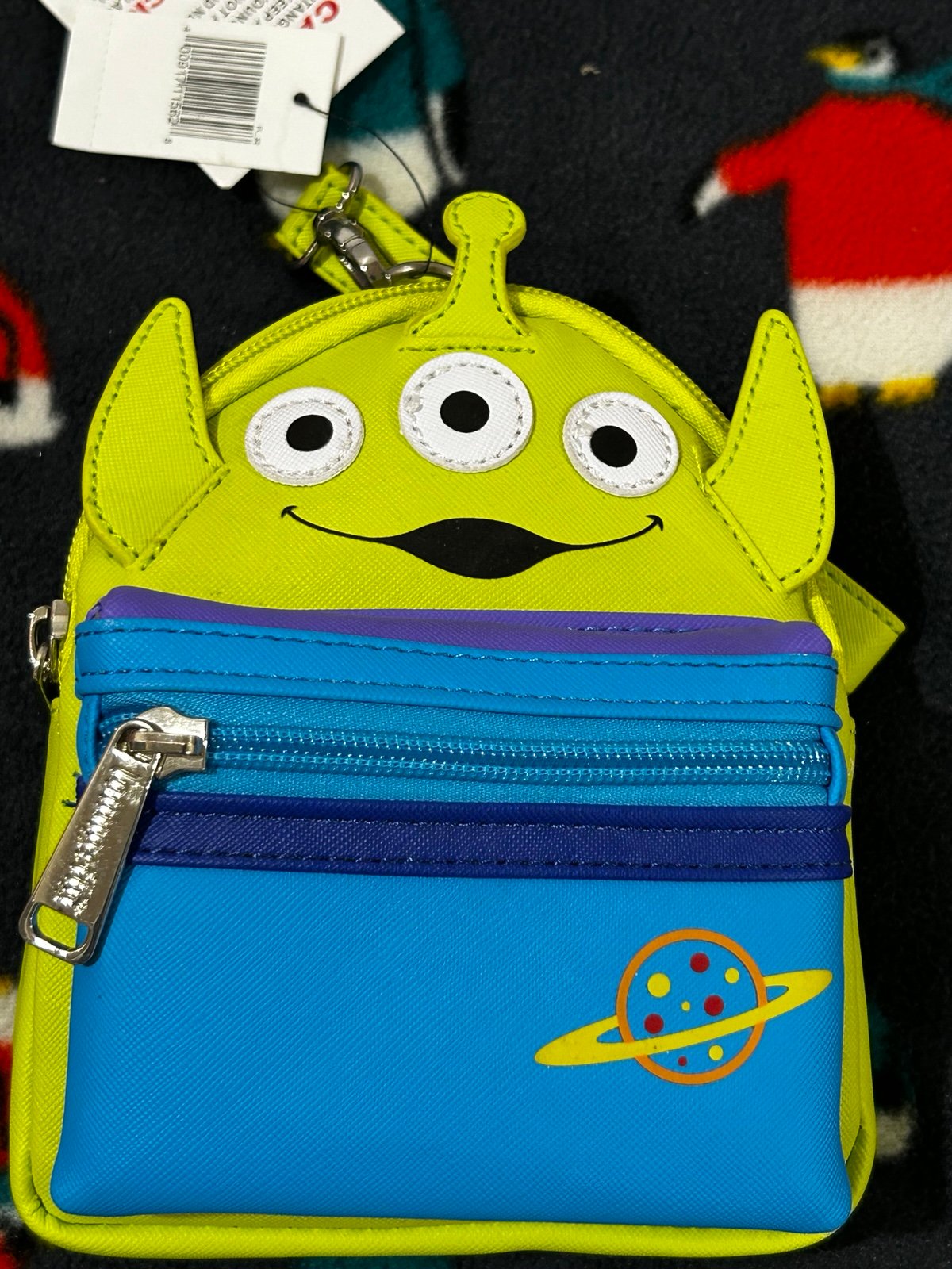 Loungefly disney parks alien wristlet