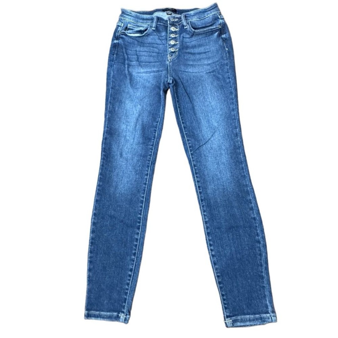 Judy Blue Skinny Fit Blue Denim Jeans Stretch JB82319MD Casual Women’s Size 28