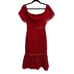 NEW NWT Saylor Cornelia Sistine Red Lace Off The Shoulder Dress SZ XS MSRP 295