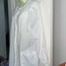 Vtg 80s or 90s Lanz of Salzburg Cottage Core white cotton robe