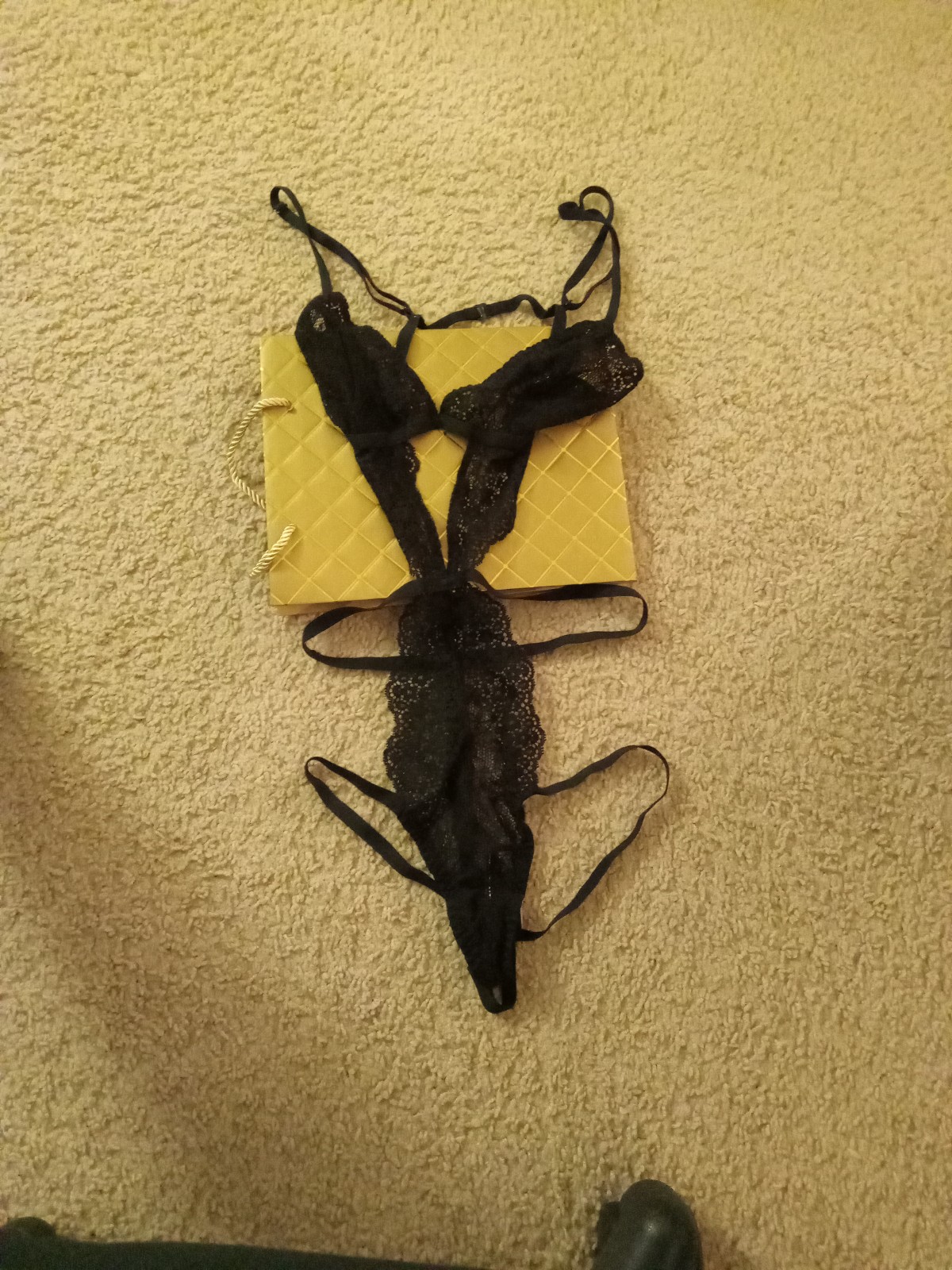 Victoria's Secret very sexy one piece lace lingerie sz small sm s