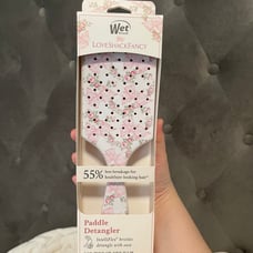 love shack fancy wet rosa beaux paddle brush IN HAND