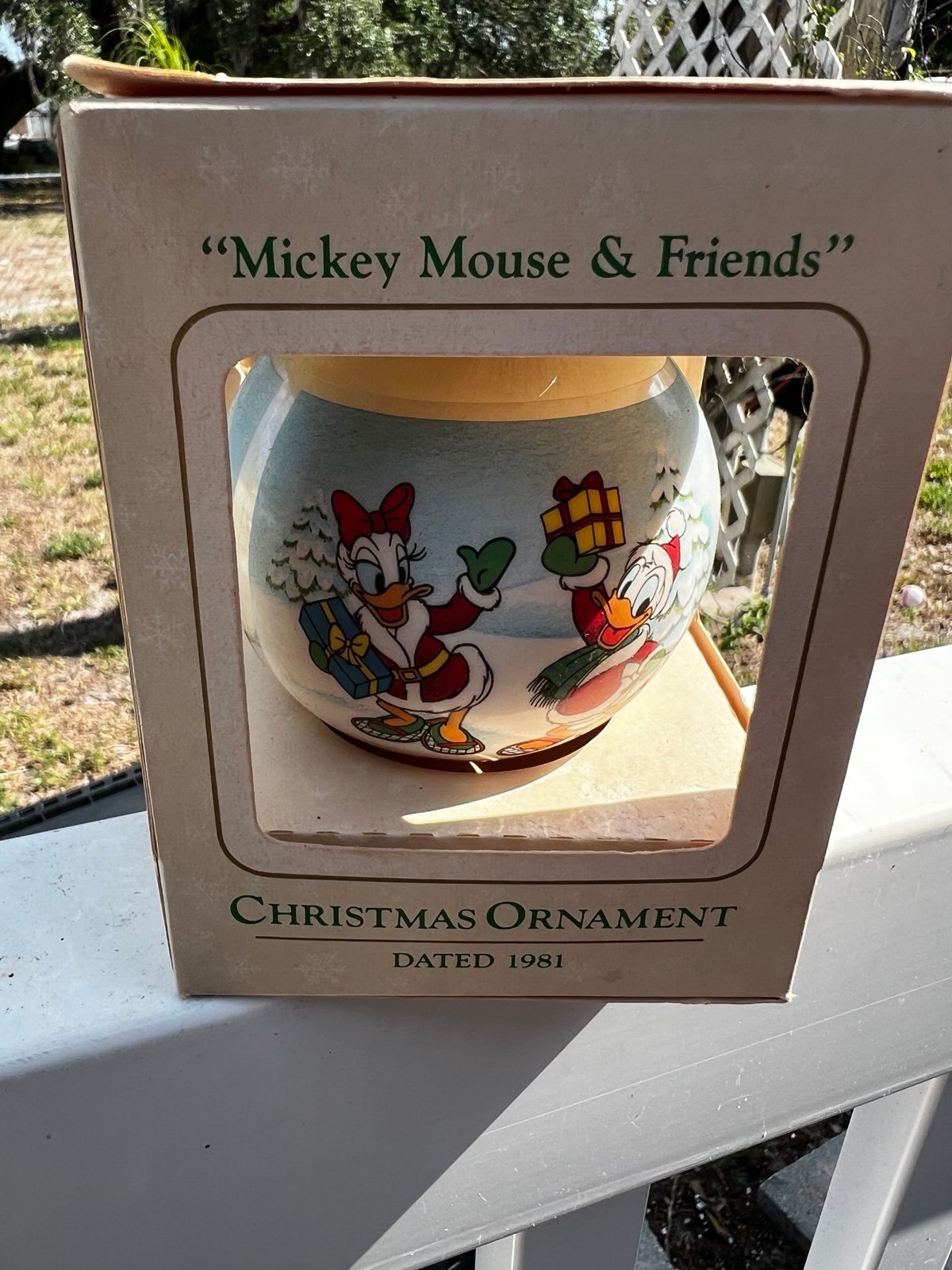 Vintage mickey Mouse & friends ornament