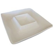 White Chip Dip Veggie Serving Tray Ceramic from At Home