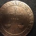 1882 Barghash Zanzibar (AH1299) 1 Pysa Copper Coin
