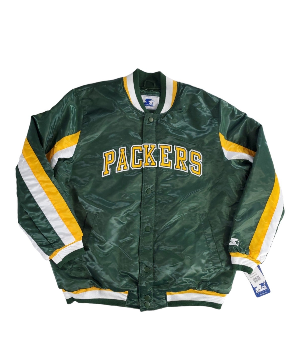 Starter Green Bay Packers Throwback Santin Jacket Men's Size 2XL